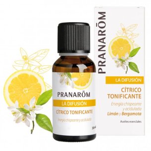 PRANAROM LA DIFUSION CITRICO TONIFICANTE LIMON Y...