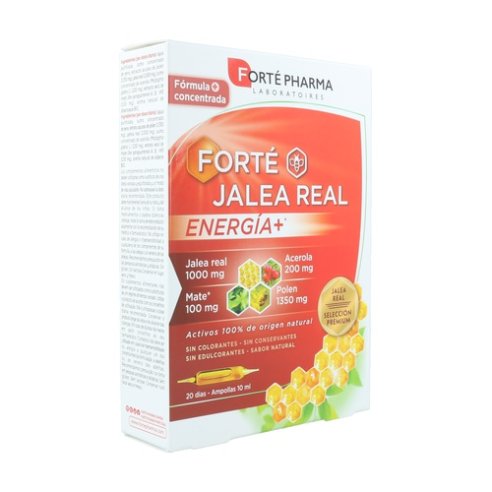 FORTE JALEA REAL ENERGIA+  20 AMPOLLAS 10 ML
