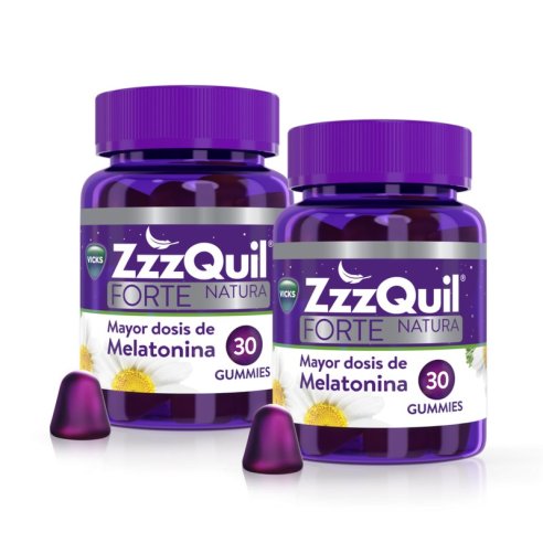 ZZZQUIL NATURA FORTE  DUPLO 2 X 30 GUMMIES...