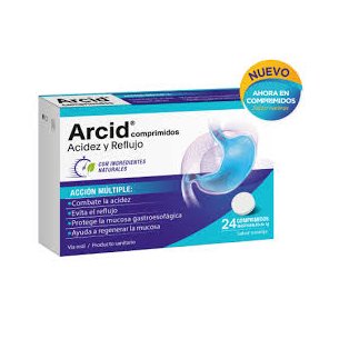 ARCID  24 COMPRIMIDOS MASTICABLES SABOR NARANJA