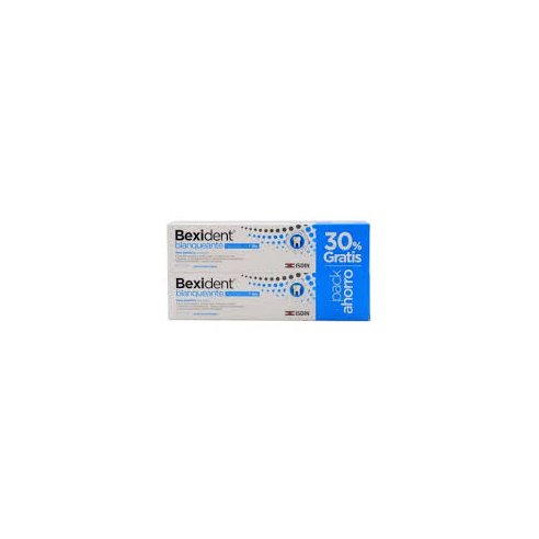 BEXIDENT BLANQUEANTE DUPLO PASTA 125ML   30%GRATIS