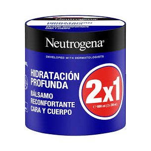 NEUTROGENA CORPORAL HIDRATAACION PROFUNDA TARRO 300+300 2...