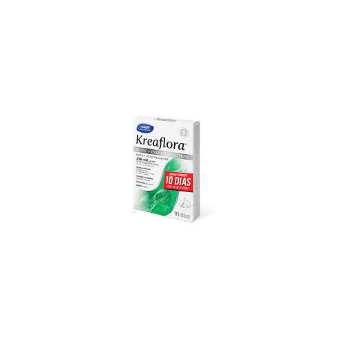 KREAFLORA BIOTIC+ ENZIMAS DIGESTIVAS  10 CAPSULAS