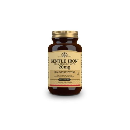 SOLGAR HIERRO GENTLE  90 CAPSULAS VEGETALES