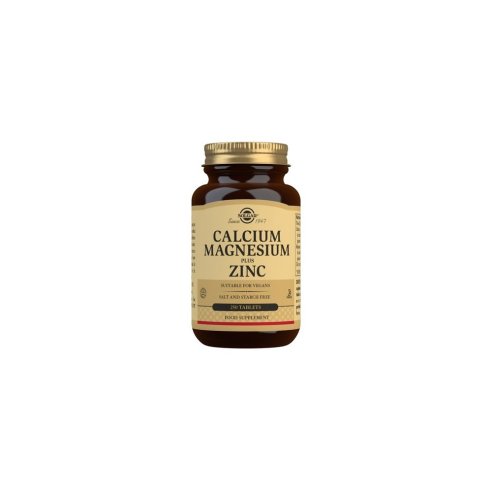 SOLGAR CALCIO Y MAGNESIO CON ZINC  100 COMPRIMIDOS