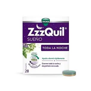 ZZZQUIL SUEÑO TODA LA NOCHE  28 COMPRIMIDOS