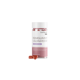 CUMLAUDE LAB: FEMGUMMY CALM&MOOD  60 GUMMIES SABOR NARANJA
