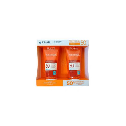 RILASTIL DUPLO SUN SYSTEM LECHE VELLUTATO 2X200ML