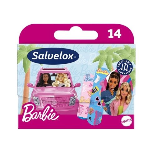 SALVELOX APOSITO ADHESIVO BARBIE 12 TIRAS