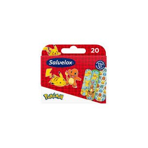 SALVELOX APOSITO ADHESIVO POKEMON 20 TIRAS SURTIDAS