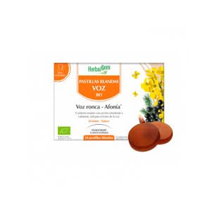 HERBALGEM PASTILLAS BLANDAS VOZ CANTANTES  24 CARAMELOS
