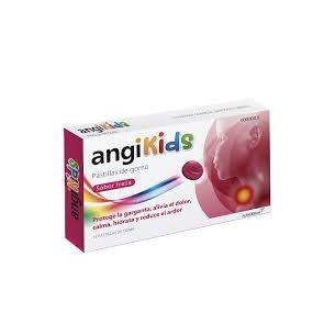 ANGIKIDS  15 PASTILLAS DE GOMA SABOR FRESA