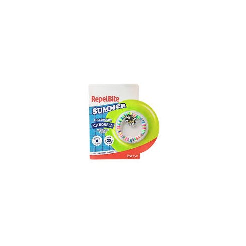 REPEL BITE PULSERA CON CITRONELA  1 UNIDAD SUMMER