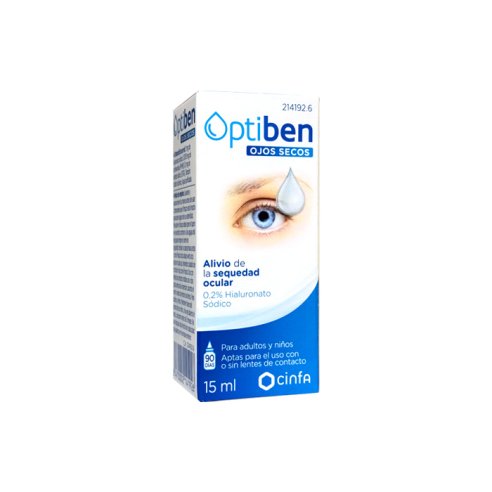 OPTIBEN OJOS SECOS GOTAS  1 FRASCO 15 ML