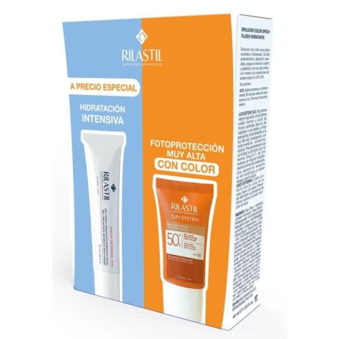 RILASTIL PACK SUN SYSTEM EMULSION CON COLOR SPF...