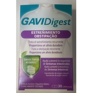 GAVIDIGEST ESTREÑIMIENTO  30 CAPSULAS