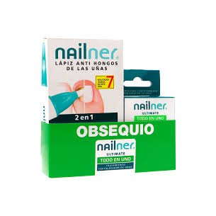 NAILNER ULTIMATE + NAILNER PINCEL 2 EN 1  1 ENVASE 10 ML
