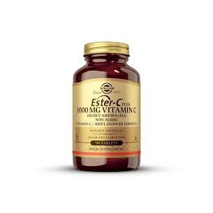 SOLGAR ESTER C PLUS 1000 MG VITAMINA C  90 COMPRIMIDOS