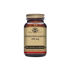 SOLGAR FOSFATIDILSERINA  200 MG 60 CAPSULAS BLANDAS