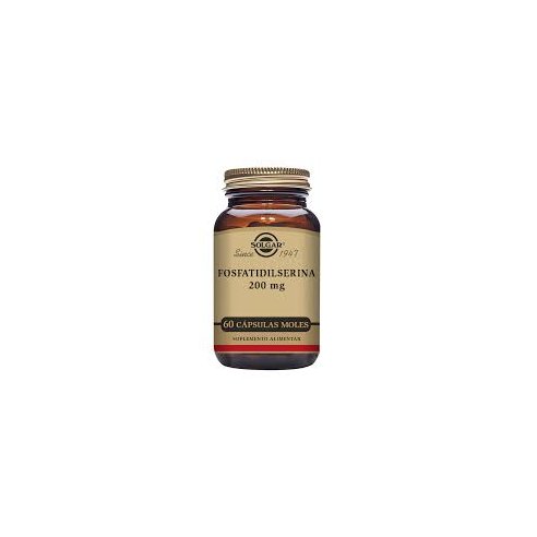 SOLGAR FOSFATIDILSERINA  200 MG 60 CAPSULAS...
