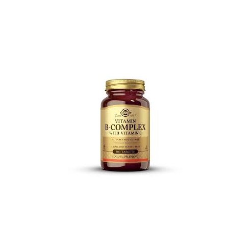 SOLGAR VITAMINA B COMPLEX CON VITAMINA C  100...