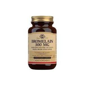 SOLGAR BROMELINA  300 MG 60 CAPSULAS VEGETALES