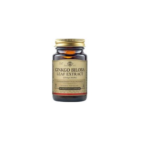 SOLGAR GINKGO BILOBA EXTRACTO DE HOJA  60...