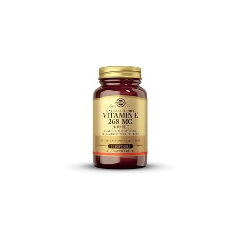 SOLGAR VITAMINA E 268 MG (400 UI) D-ALFA...