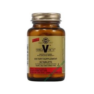 SOLGAR FORMULA VM-75  30 COMPRIMIDOS