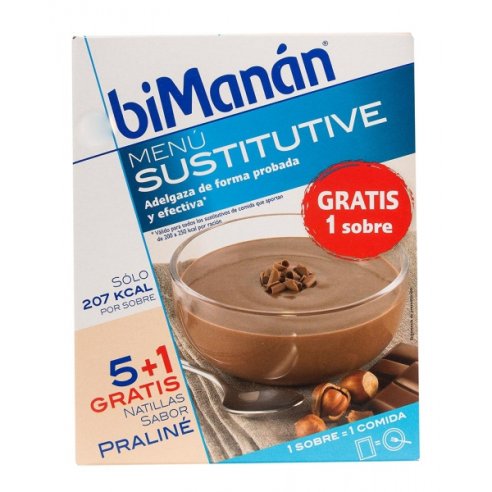 BIMANAN SUSTITUTIVO NATILLA  6 SOBRES 50 G...