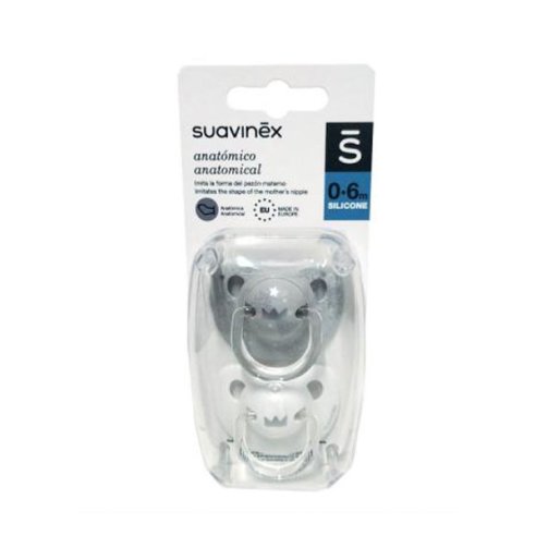 CHUPETE SILICONA ANATOMICO SUAVINEX CLASICO 0 -...