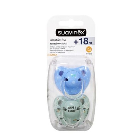 CHUPETE SILICONA ANATOMICO SUAVINEX CLASICO +...
