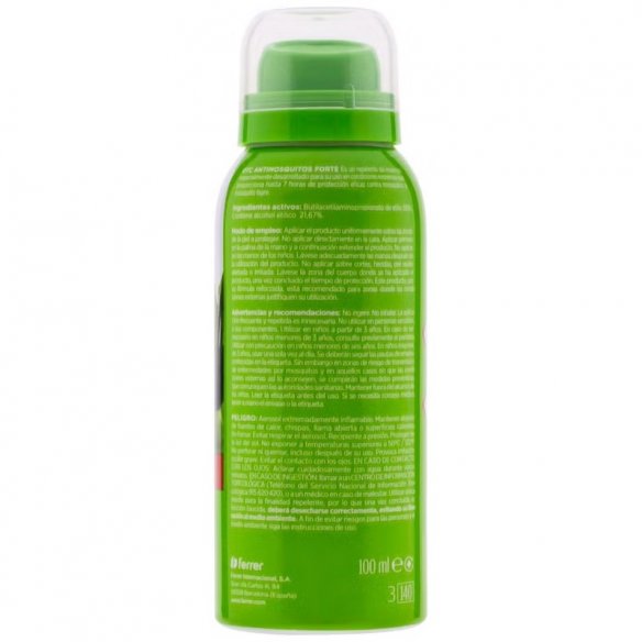 OTC ANTIMOSQUITOS FORTE REPELENTE DE MOSQUITOS 1 AEROSOL 100 ML