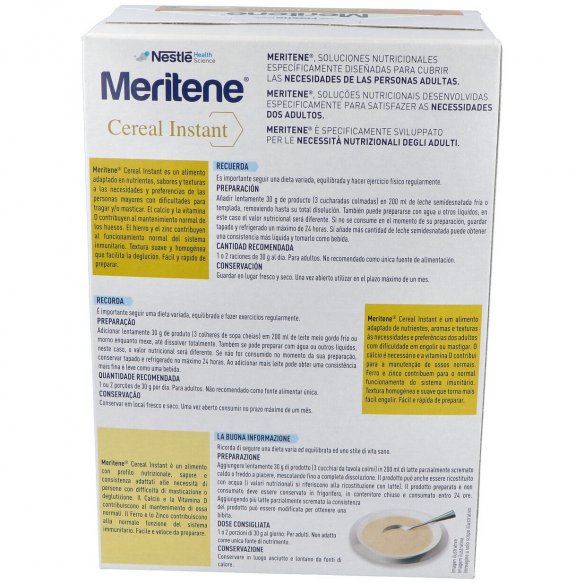 MERITENE CEREAL MULTIFRUTAS  2 BOLSAS 300 G