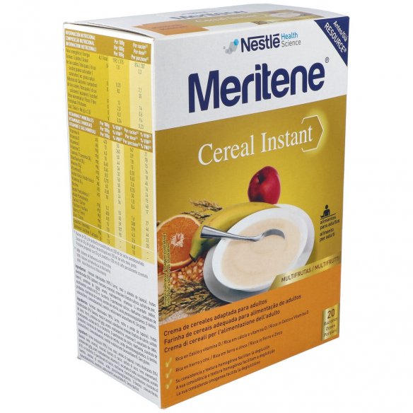 MERITENE CEREAL MULTIFRUTAS  2 BOLSAS 300 G