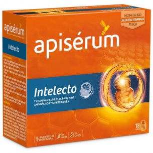 APISERUM INTELECTO  18 VIALES BEBIBLES 10 ML
