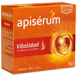 APISERUM VITALIDAD  18 VIALES BEBIBLES 10 ML