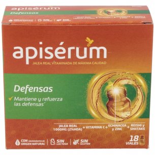 APISERUM DEFENSAS  18 VIALES BEBIBLES 10 ML