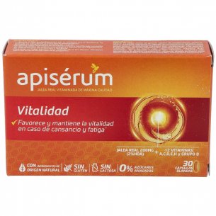 APISERUM VITALIDAD  30 CAPSULAS BLANDAS