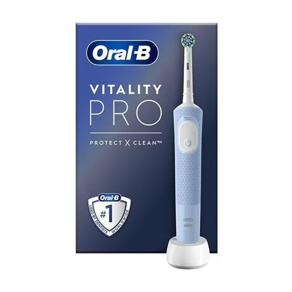 CEPILLO DENTAL ELECTRICO RECARGABLE ORAL-B VITALITY PRO VAPOR BLUE BOX 1 UNIDAD