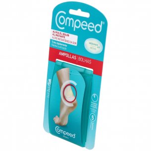 COMPEED AMPOLLAS HIDROCOLOIDE TALLA MEDIANA 5 UNIDADES 2