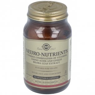 SOLGAR NEURO-NUTRIENTES  60 CAPSULAS VEGETALES