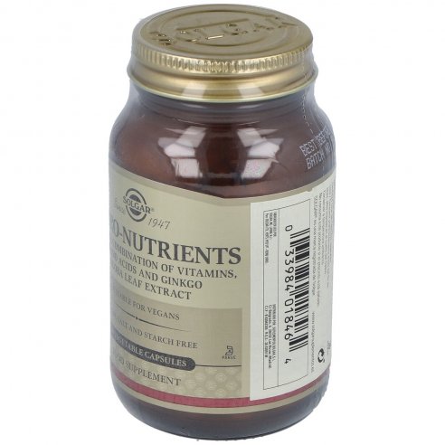 SOLGAR NEURO-NUTRIENTES  60 CAPSULAS VEGETALES