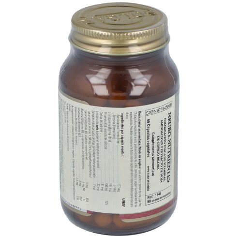 SOLGAR NEURO-NUTRIENTES  60 CAPSULAS VEGETALES