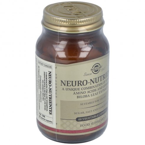 SOLGAR NEURO-NUTRIENTES  60 CAPSULAS VEGETALES