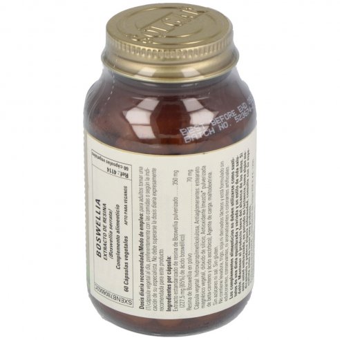 SOLGAR BOSWELLIA EXTRACTO DE RESINA  60...