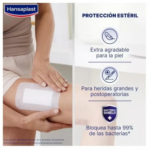 APOSITO ESTERIL HANSAPLAST SENSITIVE 3XL 5...