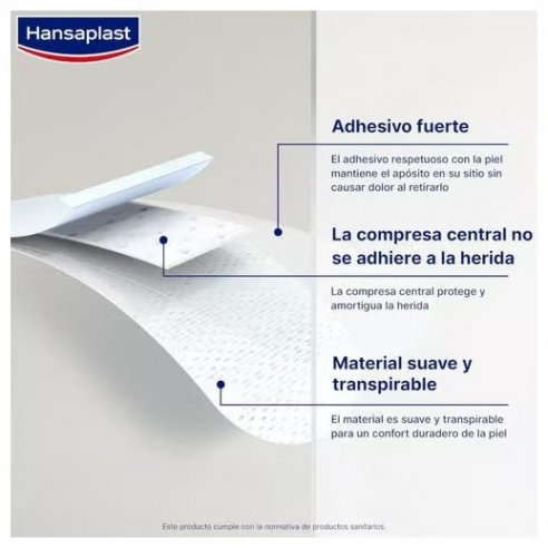 APOSITO ESTERIL HANSAPLAST SENSITIVE 3XL 5...
