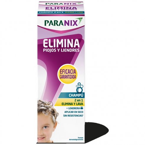 PARANIX ELIMIINA PIOJOS Y LIENDRES  1 ENVASE...