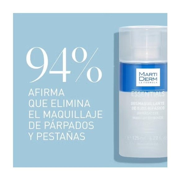MARTIDERM DESMAQUILLANTE DE OJOS BIFASICO  1 ENVASE 125 ML